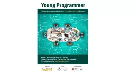 Young Programmer –  warsztaty  programowania dla gimnazjalistów i licealistów,  zapisy trwają