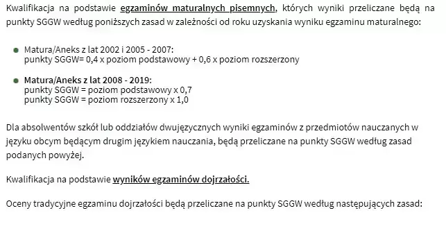 Zasady rekrutacji na UKSW