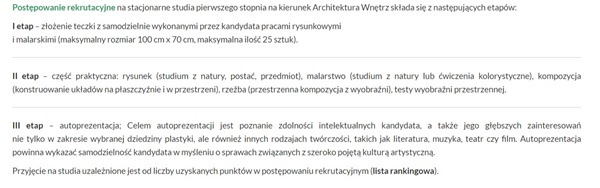 zasady rekrutacji ASP