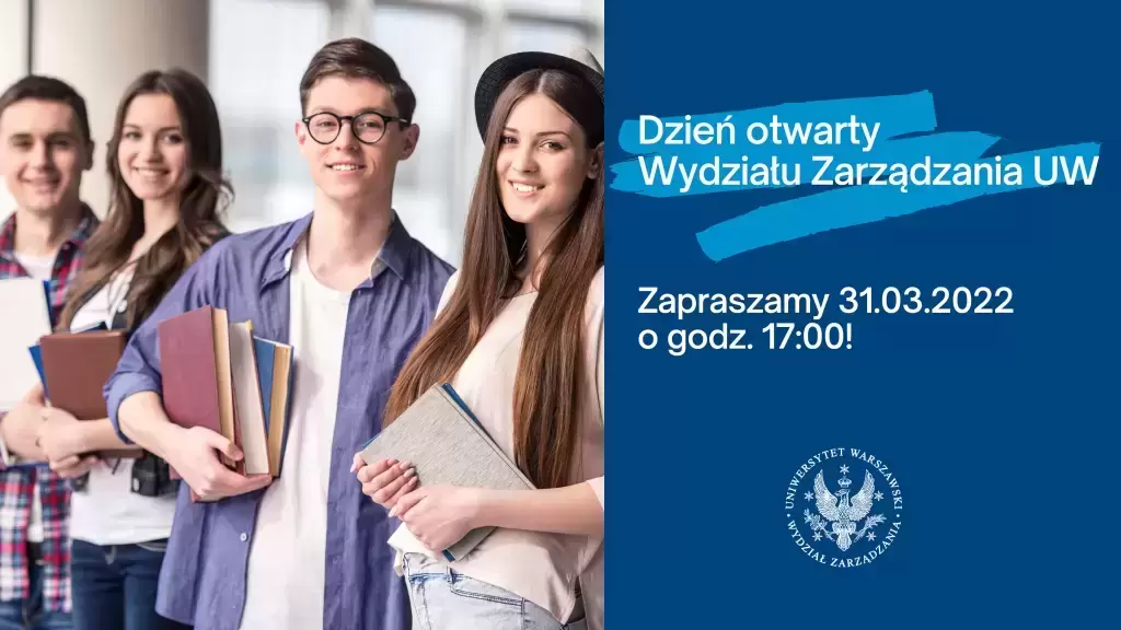 Wirtualny Dzień Otwarty na Wydziale Zarządzania Uniwersytetu Warszawskiego 