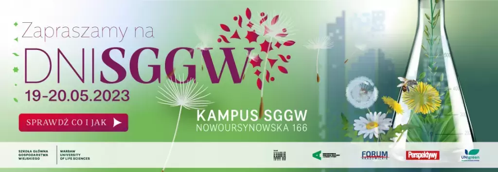 Dni SGGW 19-20 maja 2023 r. 
