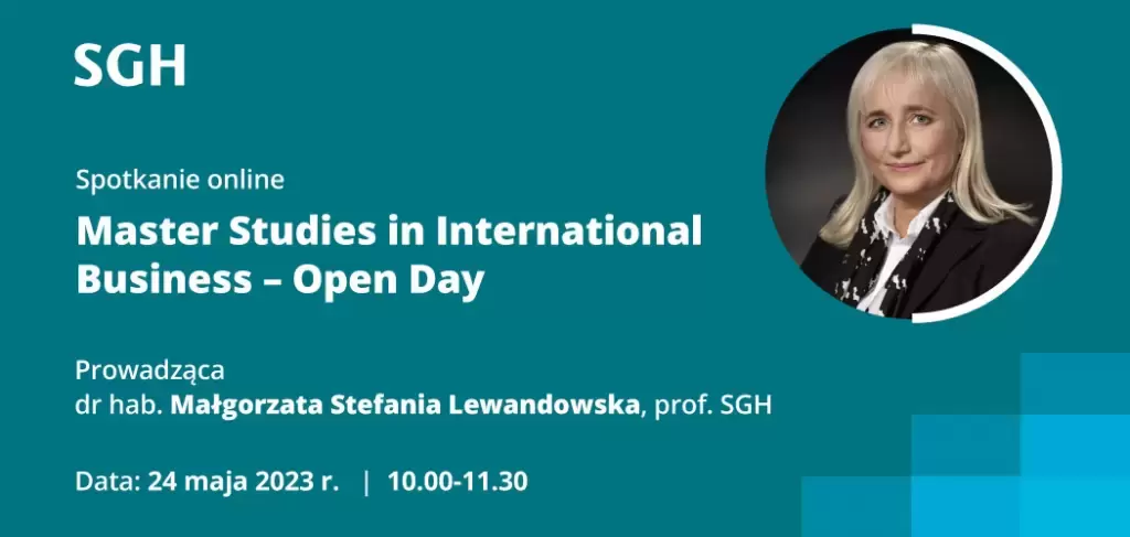 SGH: Master Studies in International Business - Open Day 