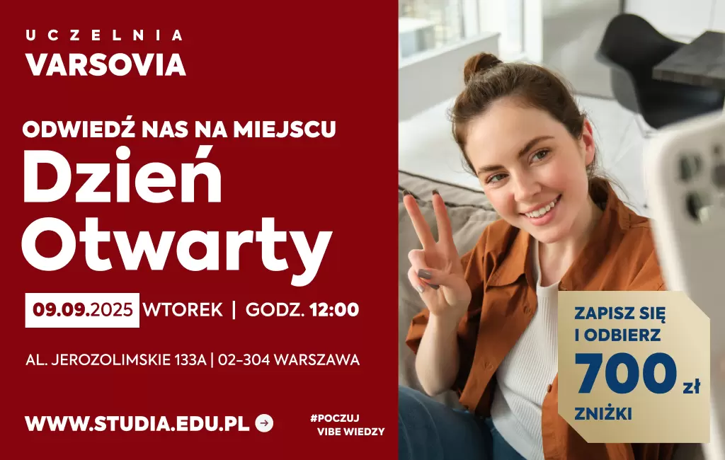 Dzień Otwarty w Varsovii – przyjdź i odbierz 700 zł rabatu! 