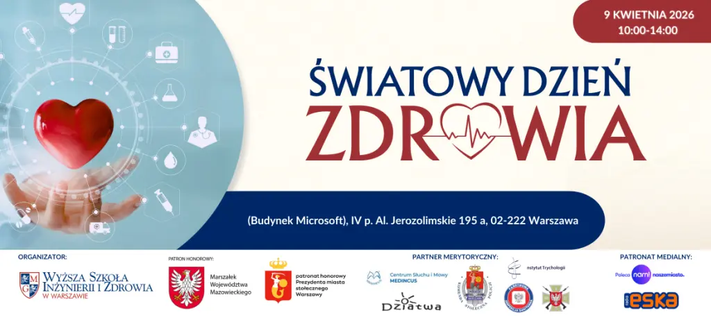 Bezpłatne badania i warsztaty zdrowotne w Warszawie  