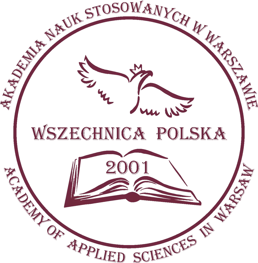 Logo Wszechnica Polska Akademia Nauk Stosowanych w Warszawie <small>(Uczelnia niepubliczna)</small>