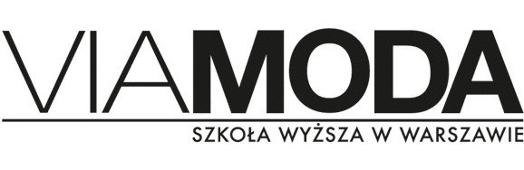 Logo VIAMODA Szkoła Wyższa w Warszawie <small>(Uczelnia niepubliczna)</small>