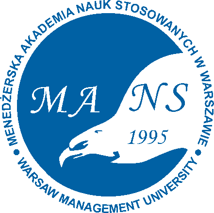 Logo Menadżerska Akademia Nauk Stosowanych (MANS) <small>(Uczelnia niepubliczna)</small>