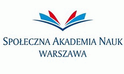 Logo Społeczna Akademia Nauk (SAN) Warszawa <small>(Uczelnia niepubliczna)</small>