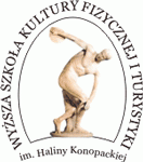 Logo Wyższa Szkoła Kultury Fizycznej i Turystyki (WSKFiT) im. Haliny Konopackiej <small>(Uczelnia niepubliczna)</small>