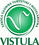 Logo Szkoła Główna Turystyki i Hotelarstwa Vistula