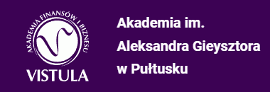 Logo Akademia im. Aleksandra Gieysztora w Pułtusku - Filia Akademii Finansów i Biznesu Vistula <small>(Uczelnia niepubliczna)</small>